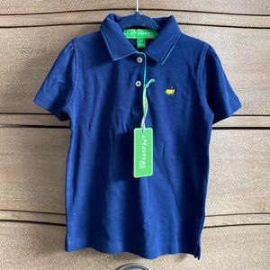 NWT Masters Polo 3T The Augusta National blue and green polo
